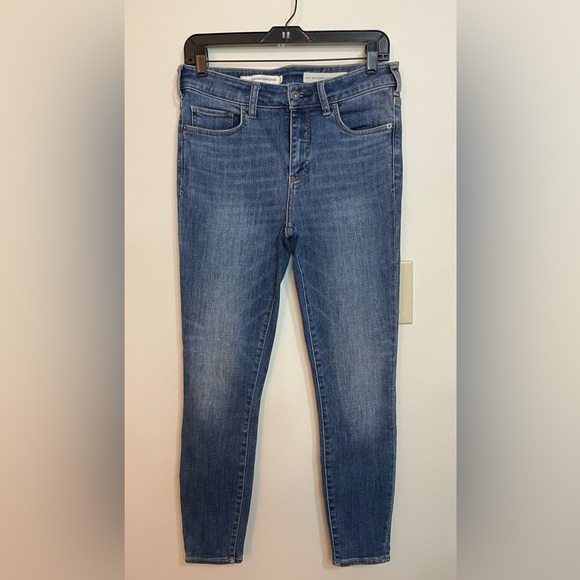 Pilcro and The Letterpress High Rise Denim Leggings Stretch Jean Denim Sz 29. - Picture 5 of 17